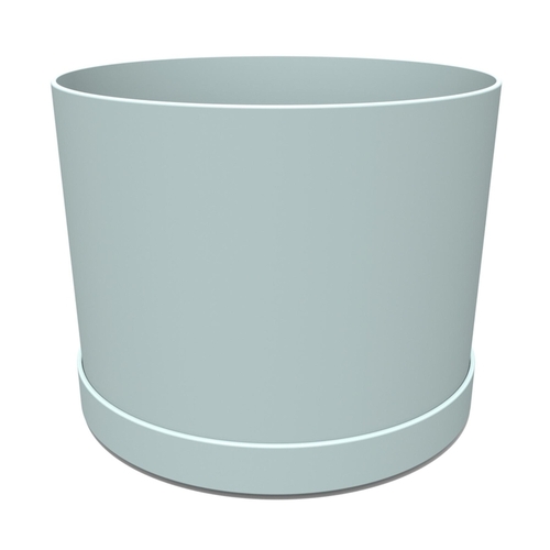 Planter Mathers 6.3" H X 8" D Resin Misty Blue Misty Blue