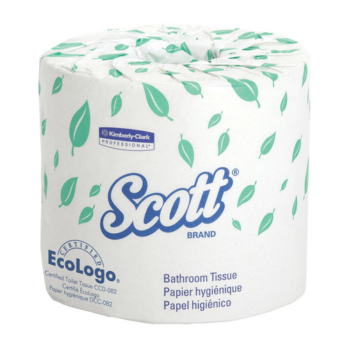 SCOTT 04460-50 Toilet Paper 80 Rolls 550 sheet 4.1" White