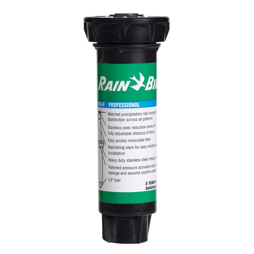 Sprinkler Spray Head 1800 Series 4" H Full-Circle Black