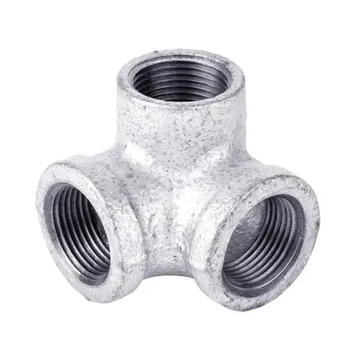 STZ Industries 311SOE-34 Side Out Elbow 3/4" FIP each T X 3/4" D FIP each Galvanized Malleable Iron Galvanized
