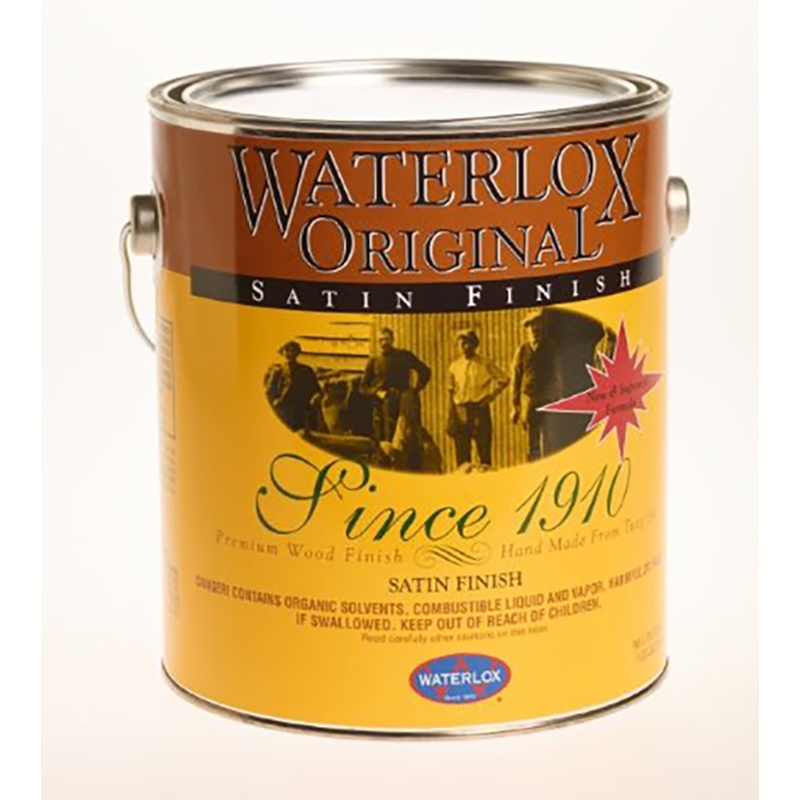 Waterlox TB 6044 25 Wood Finish Satin Clear Oil-Based 1 qt Clear