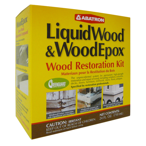 Wood Restoration Kit LiquidWood and WoodEpox Beige 24 oz Beige
