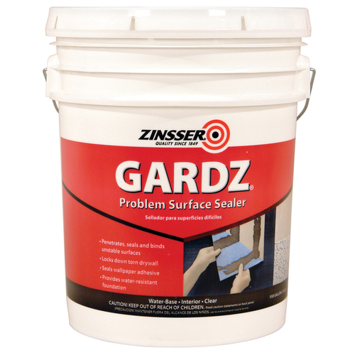 Zinsser 2300 Problem Surface Sealer Gardz Clear Matte WaterBased