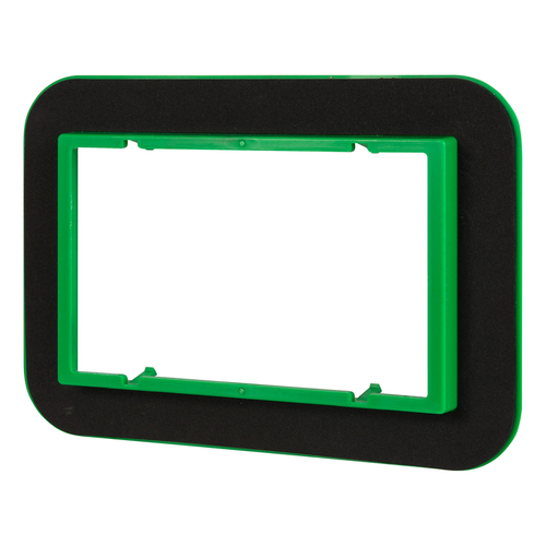 Madison Electric MDSK3G Draft Seal Kit Draft Seal Rectangle PVC Black/Green Black/Green