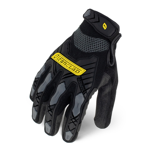 Ironclad 7025850 Impact Gloves Command Black/Gray L Black/Gray