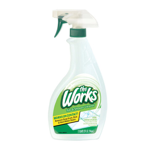 The Works 65320WK-XCP6 Tub & Shower Cleaner 32 oz - pack of 6