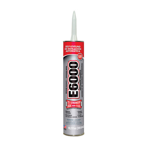 E6000 232021 Industrial Adhesive Polyurethane 10.2 oz Clear