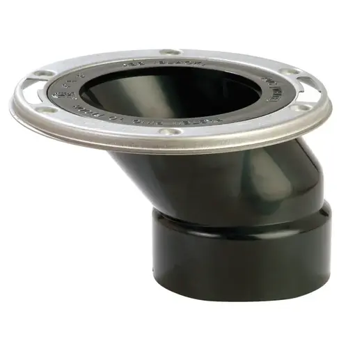 Offset Closet Flange FullFlush ABS