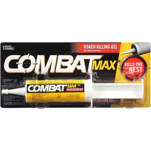 COMBAT 51960 Max 2.1 Oz. Ready To Use Gel Roach Killer