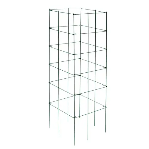 Tomato Cage 46" H X 12" W Black Steel Black - pack of 25