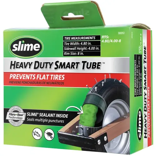 Smart Tube Self-Healing Wheelbarrow Inner Tube, 480-400 x 8 In.