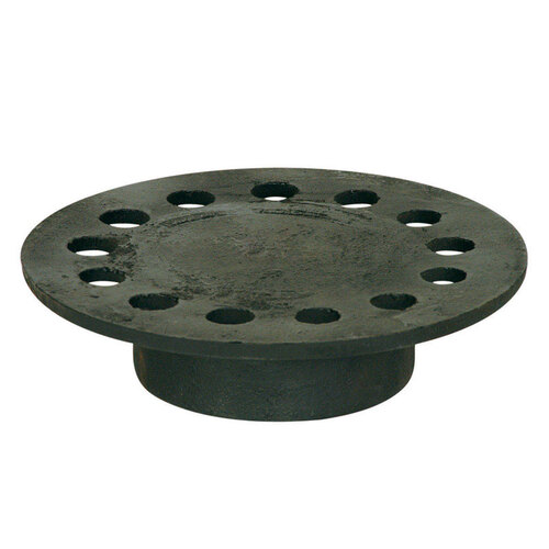 Sioux Chief 866-S2I Floor Drain Strainer 5" Weathered Round Cast Iron Weathered