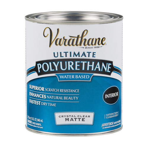 Varathane 1893353XCP2 Polyurethane Ultimate Transparent Matte Crystal