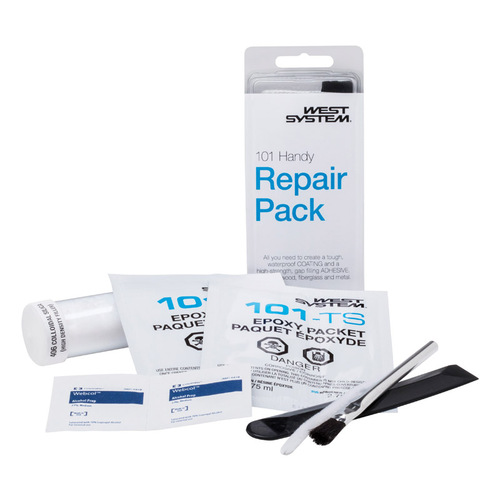 West System 101 Handy Repair Kit 105 Resin Extra Strength Epoxy 6 pk off white