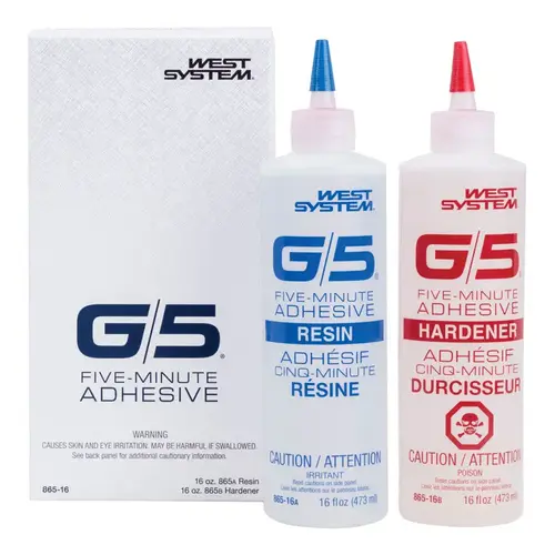 Adhesive Kit G/5 High Strength Glue Clear 2 pk Clear