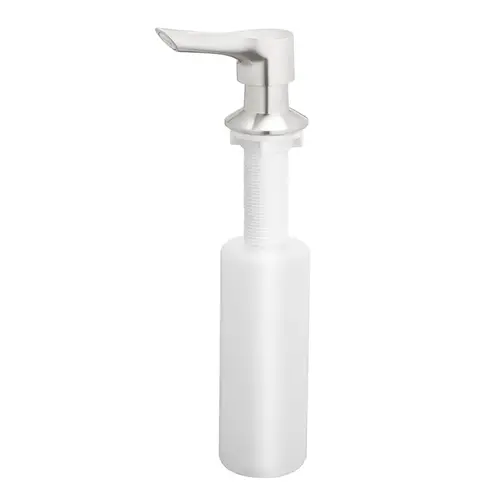 Soap Dispenser Brushed Nickel Plastic Brushed Nickel