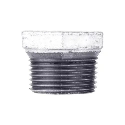 Hex Bushing 2-1/2" MIP each X 2" D FIP each Galvanized Malleable Iron Galvanized