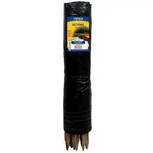 Tenax 3 ft. H X 100 ft. L Polypropylene Silt Fence Black Tenax 3 ft. H X 100 ft. L Polypropylene Silt Fence Black