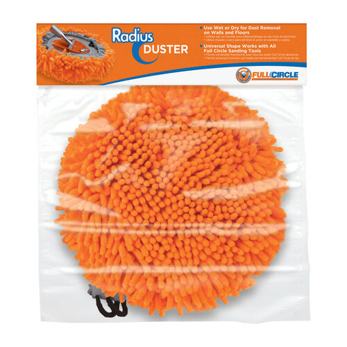 Full Circle R-DUSTER Sanding Cloth Radius 8" L X 8" W Assorted Grit Synthetic Material Orange