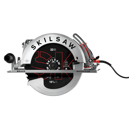 SKILSAW SPT70V-11 SPT70V-11 Worm Drive Saw, 15 A, 16-15/16 in Dia Blade, 1 in Arbor, 4-5/16 to 6-1/4 in D Cutting