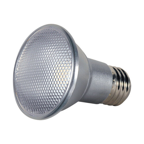 Satco S29406 LED Bulb PAR20 E26 (Medium) Soft White 50 W Silver