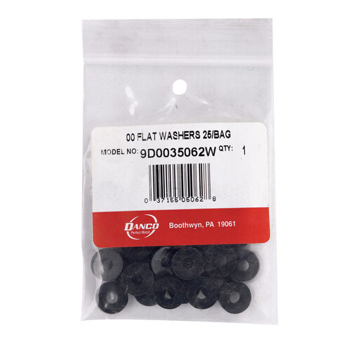 Washer 0.18" D Plain Rubber Plain