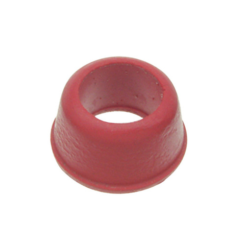 Slip Joint Cone Washer 3/8" D Rubber Red