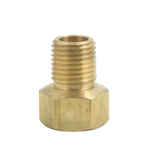 Inverted Flare Adapter 3/8" Flare X 1/4" D Male Brass