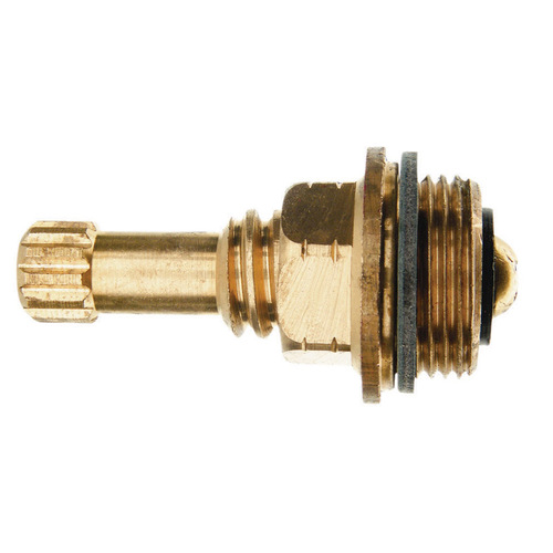 Faucet Stem, Brass, 1-49/64 in L