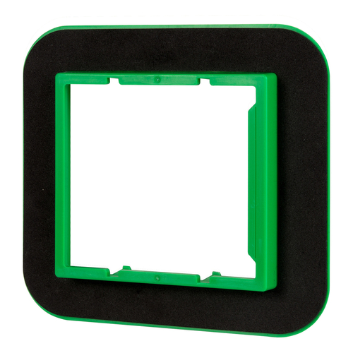 Madison Electric MDSK2G Draft Seal Kit Draft Seal Rectangle PVC Black/Green Black/Green
