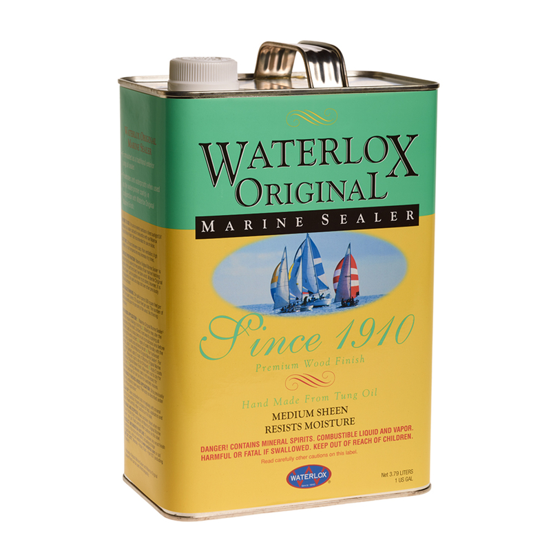 Waterlox TB 3809 1F Wood Finish Medium Clear Oil-Based 1 gal Clear