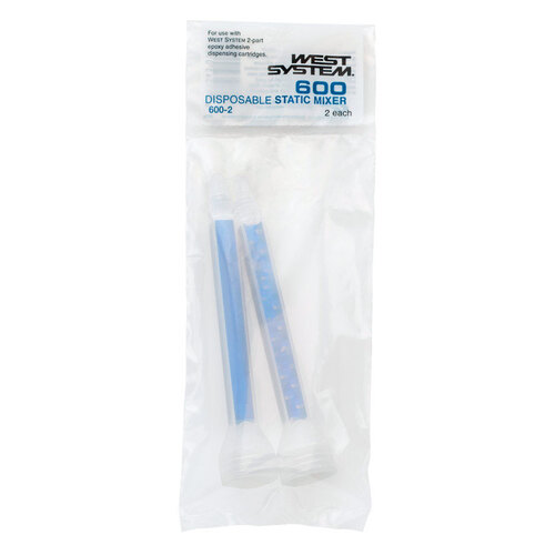 Disposable Static Mixers Six10 Extra Strength Epoxy Adhesive 2 pk Blue/White
