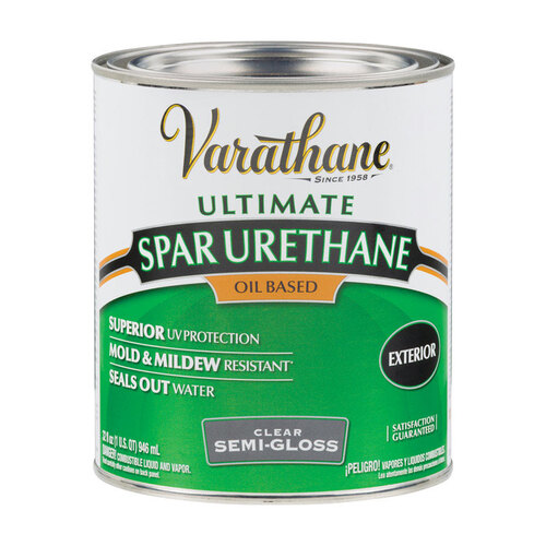 Varathane 9441H Spar Urethane Spray Transparent SemiGloss Clear Oil