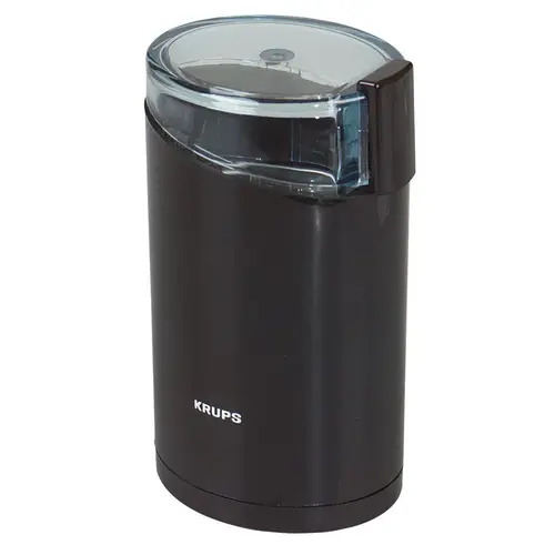 Krups 203-42 Coffee Grinder Black Stainless Steel 3 oz Black