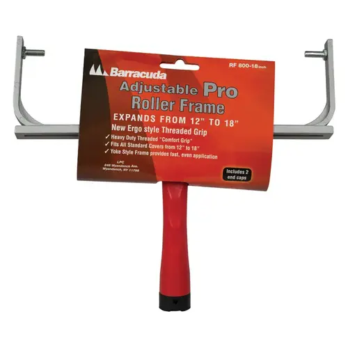 Paint Roller Frame 18" W Adjustable Threaded End
