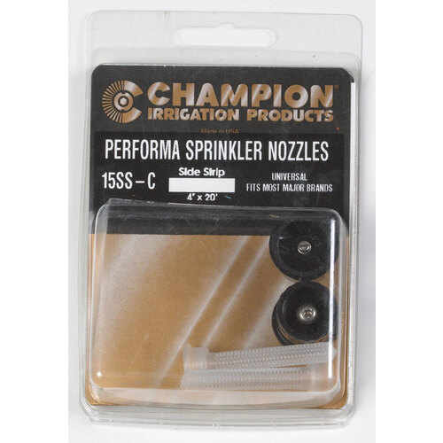 Champion 15SS-C Sprinkler Nozzle Plastic 15 ft. Side Strip Black