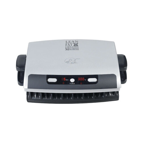 George Foreman Grill with LED Display & Removable Grill Plates 