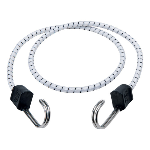 Keeper 06278Z-XCP10 Bungee Cord Marine Twin Anchor White 40" L X 0.315" T White - pack of 10