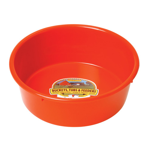 Little Giant P-5 RED Feeder Pan 5 qt For Livestock Red