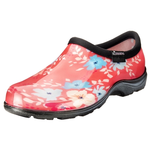 Sloggers 5120FFNCL07 Garden/Rain Shoes Women's 7 US Coral Coral