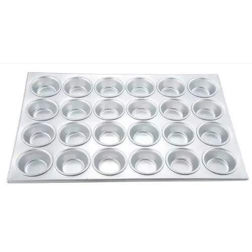 24 Cup Muffin Pan Non-stick 3oz Alu