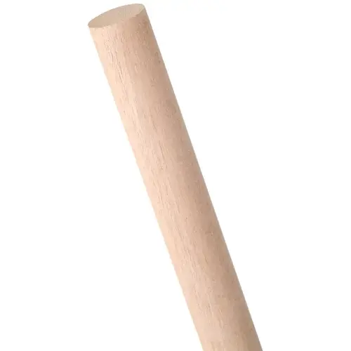 Dowel Rod, 1 in Dia, 48 in L, Birchwood - pack of 6