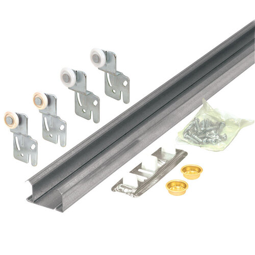 By-Pass Door Hardware Set Galvanized Steel Galvanized