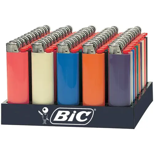 BIC LX8DG017-A-AST-XCP50 Lighter Assorted Disposable Assorted - pack of 50