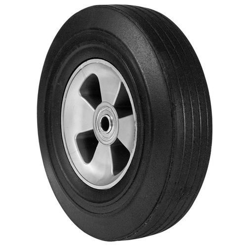 Wheelbarrow Tire 10" D 175 lb. cap. Offset Rubber