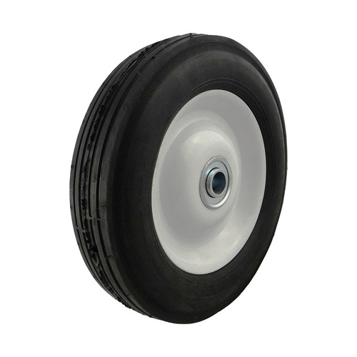 Wheelbarrow Tire 8" D X 8" D 225 lb. cap. Offset Rubber