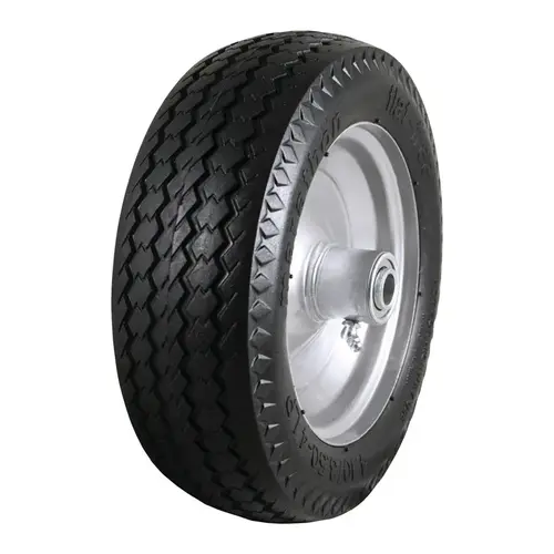 Hand Truck Tire 4" D X 10.3" D 300 lb. cap. Offset Polyurethane