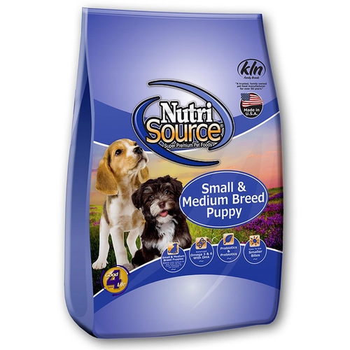 NutriSource 26302 Food Puppy Chicken Meal and Rice Dry Dog 15 lb