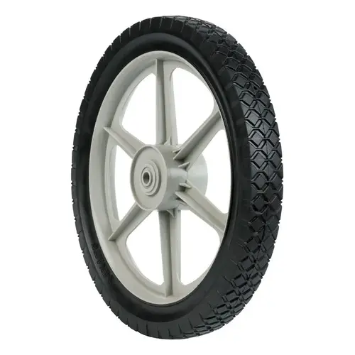 Arnold 1475-P Lawn Mower Replacement Wheel 1.75" W X 14" D Plastic 60 lb