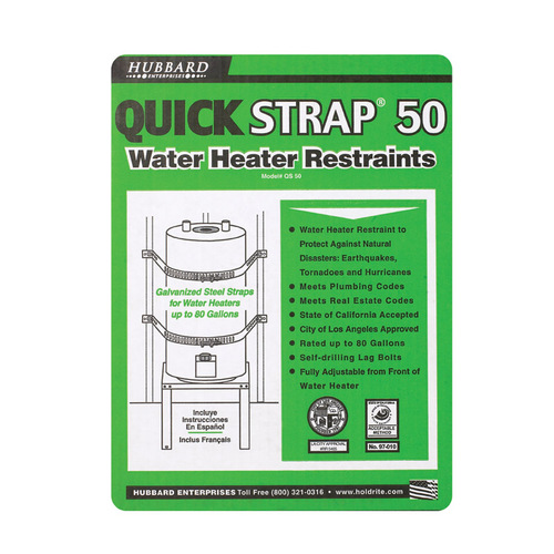 Quick Strap QS-50 Water Heater Restraints
